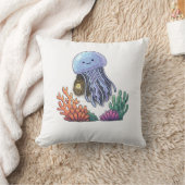 Coussin Méduse Lanterne Océanique (Couverture)