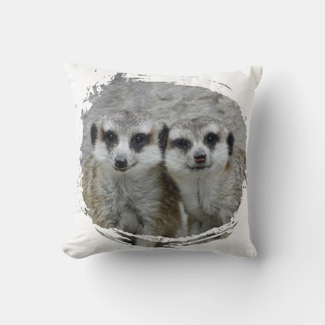 Coussin Meerkat duo 003 (Recto)