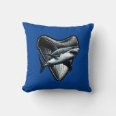 Coussin Megalodon Tooth (Recto)