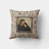 Coussin Meilleur 50e anniversaire de mariage sentimental  (Verso)