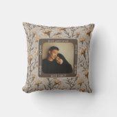 Coussin Meilleur 50e anniversaire de mariage sentimental  (Recto)