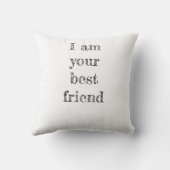 Coussin Meilleur ami (Verso)