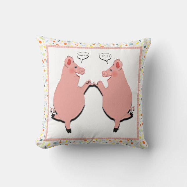 Coussin Meilleur ami (Recto)