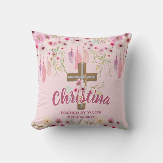 Coussin Meilleur Baptême GODDAUGHTER Confirmation Communio (Recto)