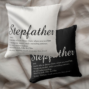 Coussin Meilleur beau-père du monde, définition de beau-pè