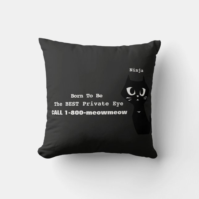 Coussin Meilleur bureau privé (Recto)