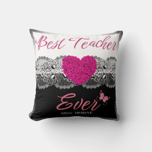 Coussin Meilleur cadeau d'appréciation de professeur pour 