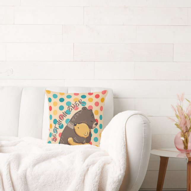 Coussin Meilleur cadeau pour la journée de la mère, le mei (Canapé)