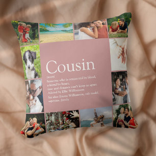 Coussin Meilleur Cousin Ever Définition 12 Photo Rose