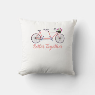 Coussin Meilleur ensemble tandem vélo ensemble moderne dés