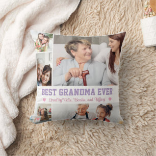 Coussin Meilleur Grand-Mère Jamais Jeter L'Oreiller