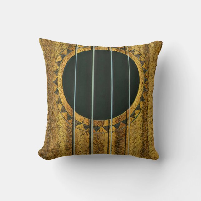 Coussin Meilleur guitariste (Recto)