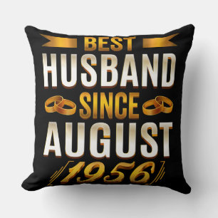 Coussin Meilleur Mari Drôle Anniversaire de Mariage Femme