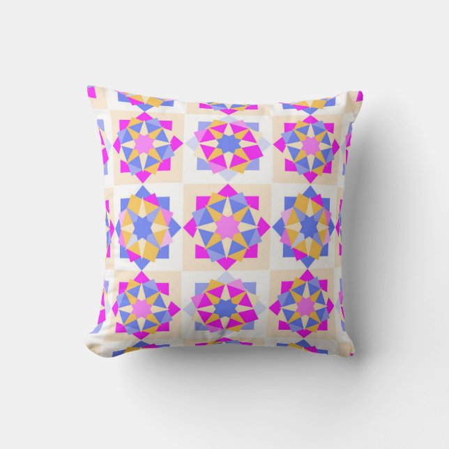 Coussin Meilleur motif coloré (Recto)