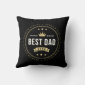 Coussin Meilleur papa jamais (Verso)