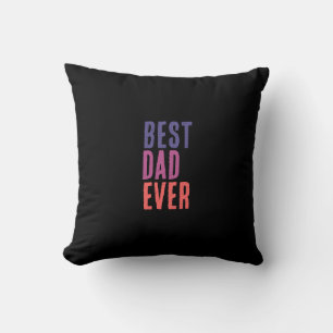 Coussin Meilleur Papa Jamais Minimaliste Cool Professionne