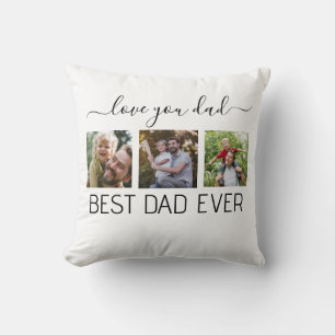 Coussin Meilleur papa jamais photo