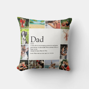 Coussin Meilleur Papa, Papa, Définition de Père 12 Photo A
