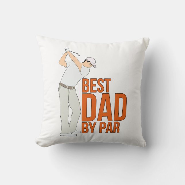Coussin Meilleur papa par rapport (Recto)