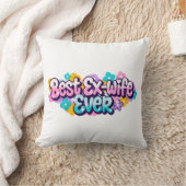 Coussin Meilleure Ex-Femme Ever (Style 1) (Couverture)