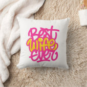 Coussin Meilleure Femme du Monde (Style 1) (Couverture)