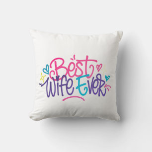 Coussin Meilleure Femme du Monde (Style 2)