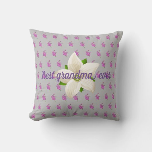 Coussin Meilleure grand-mère (Recto)