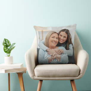 Coussin Meilleure Grand-mère JAMAIS Cadeau Personnalisé av