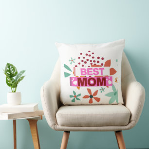 Coussin Meilleure maman Bonne fête des mères