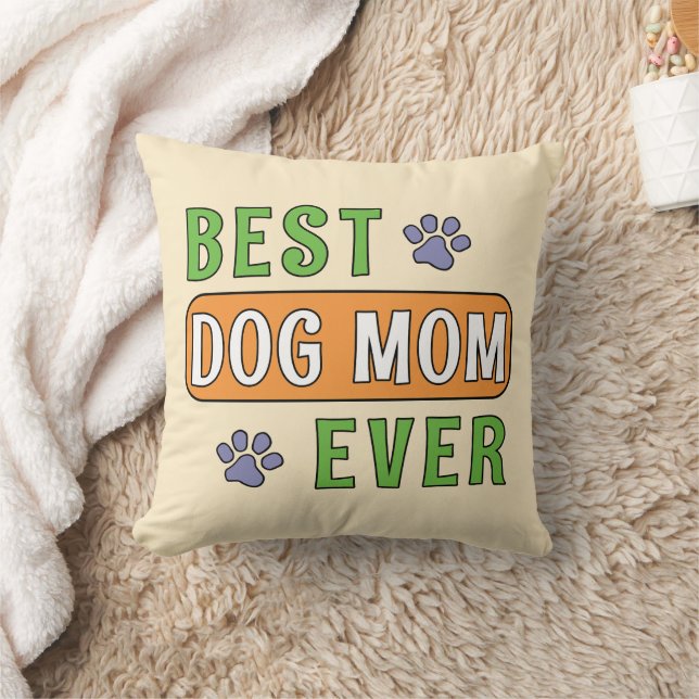 Coussin Meilleure maman de chien ever    (Couverture)
