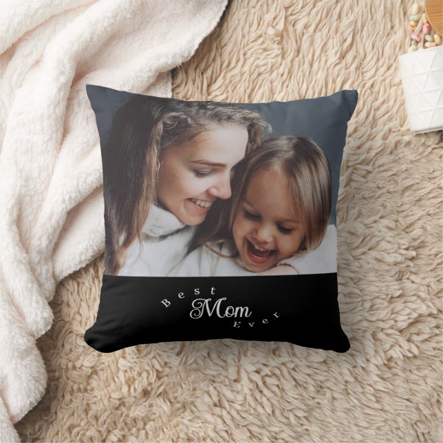 Coussin Meilleure Maman Ever Moderne Simple (Couverture)