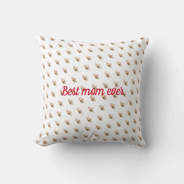 Coussin Meilleure maman jamais (Recto)