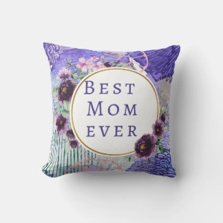 Coussin Meilleure maman jamais l'oreiller à gorge en viole