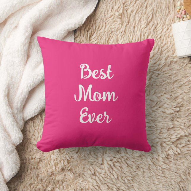 Coussin Meilleure maman jamais moderne Modèle personnalisé (Couverture)