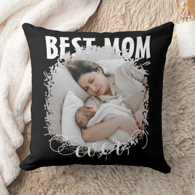 Coussin Meilleure maman jamais photo (Couverture)
