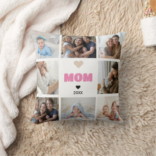 Coussin Meilleure maman Jamais Photo Collage de conservati