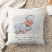 Coussin Meilleure maman toujours nouvelle maman photo Fête (Couverture)