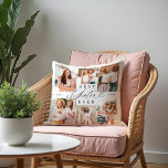 Coussin Meilleure Soeur Soeur Soeur Script Coeur Photo Col<br><div class="desc">Offrez à votre soeur un cadeau qu'elle chérira éternellement avec notre meilleure soeur, un script de soeur collage photo lancer oreiller. Ce coussin mémorable dispose d'un montage de 6 photos, vous permettant de présenter vos souvenirs préférés ensemble. L'élégant script "Soeur" et le design du coeur sont superbement placés au centre,...</div>