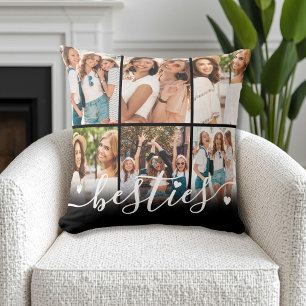 Coussin Meilleures Amies Collage de Photos
