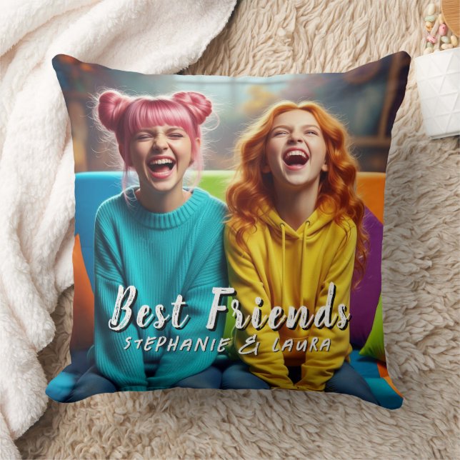 Coussin Meilleures amies drôles  (Couverture)