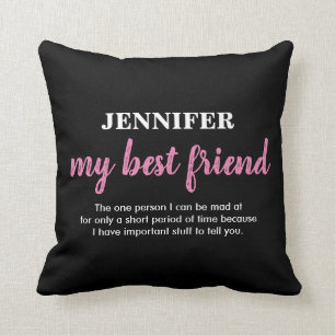 Coussin Meilleurs amis   Amitié