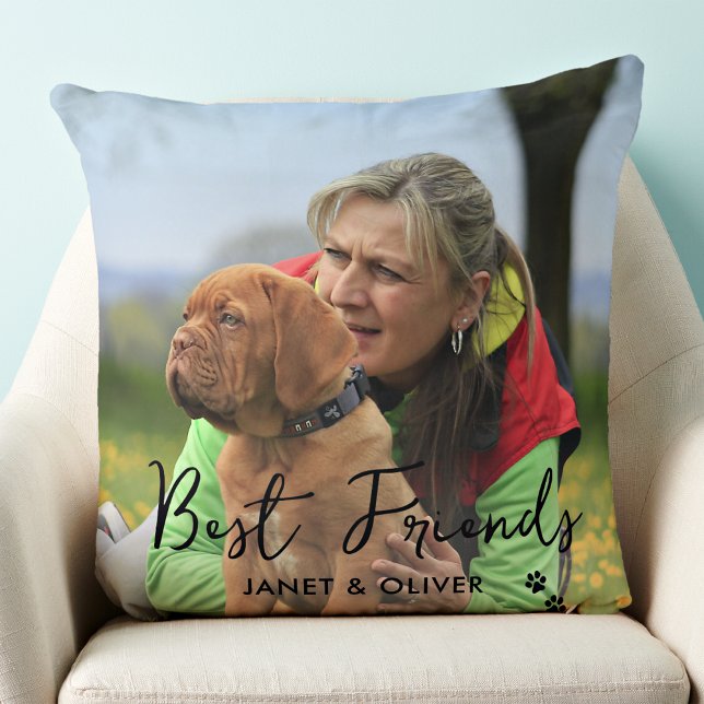 Coussin Meilleurs amis Animaux de compagnie tendance Chien (Créateur téléchargé)