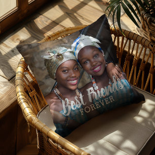 Coussin Meilleurs amis pour toujours   Besties Photo