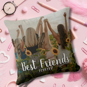 Coussin Meilleurs Amis pour Toujours Photo