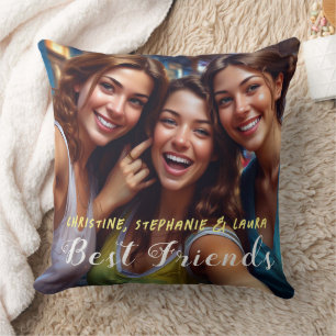 Coussin Meilleurs Amis Selfie