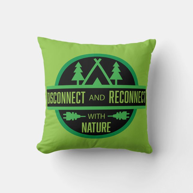 Coussin Meilleurs cadeaux aux amoureux de la nature (Recto)