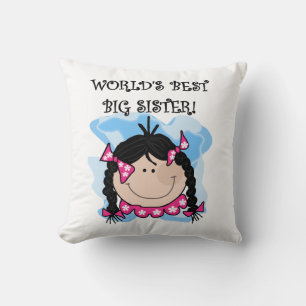 Coussin Meilleurs cadeaux de grandes soeurs au monde des c