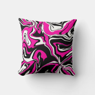 Coussin Mélange de zèbre rose