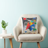 Coussin Mélange harmonieux de textures, de dégradés (Chaise)
