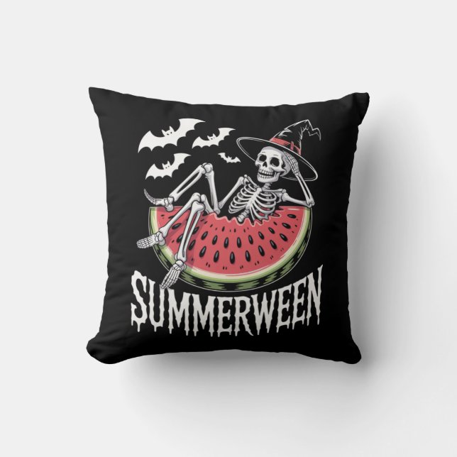 Coussin Melon d'été de Summerween (Recto)